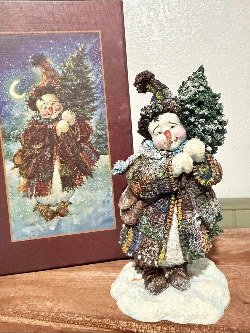 Stewart Sherwood’s “Scotty” First Edition 1999 Snowman #771215 with box